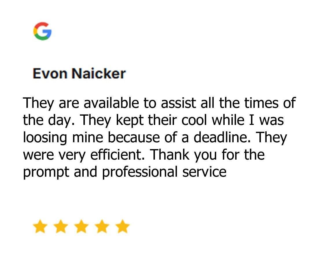 Write It All Consultants client testimonial 1